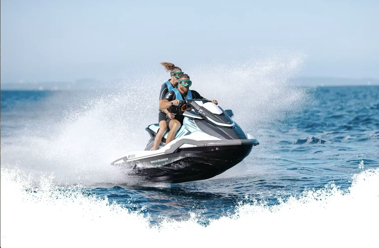 Jet ski experience on turquoise waters in Ibiza